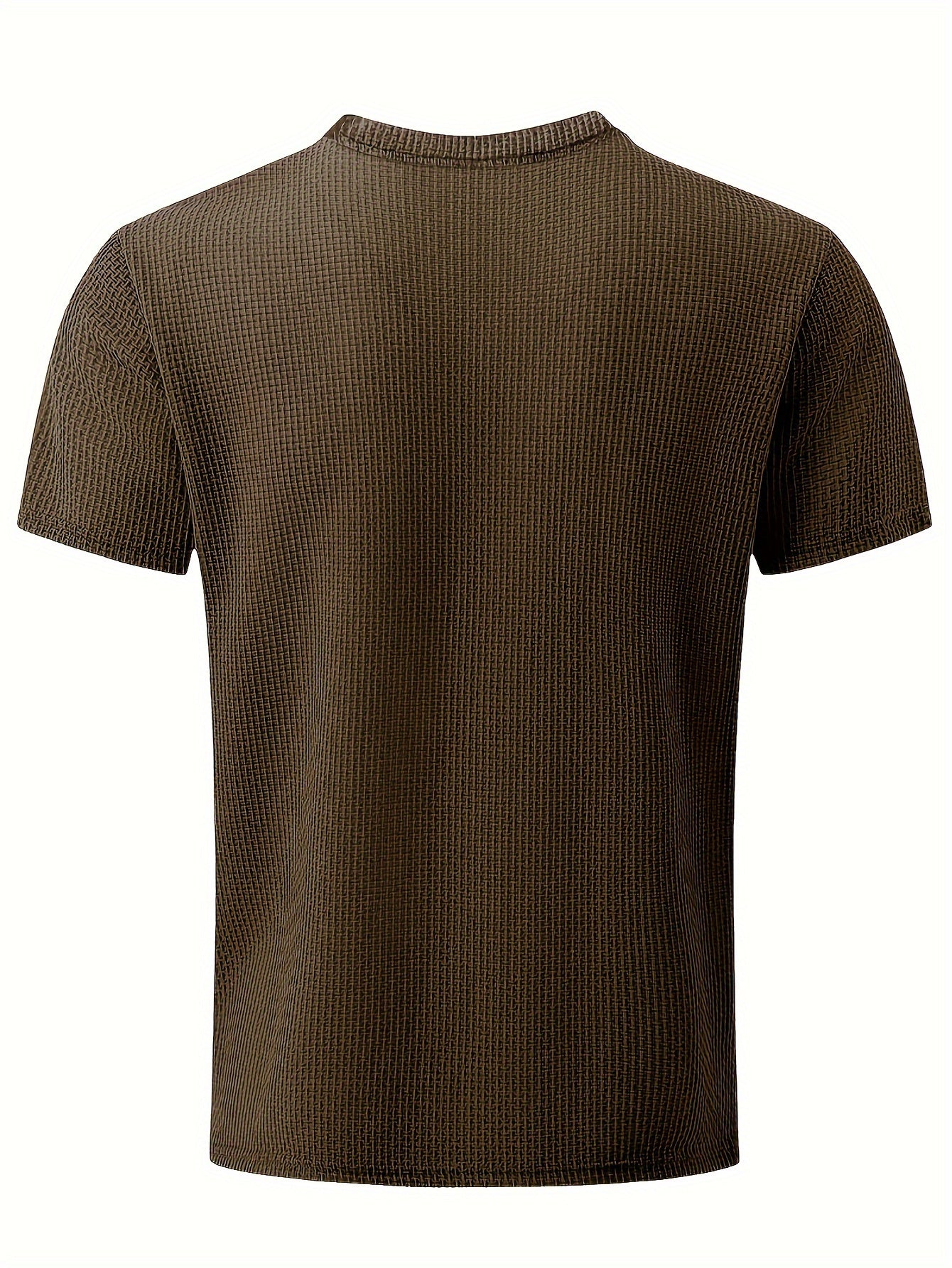 T-shirt à manches courtes et col ras du cou pour homme - Topdecheztop.fr