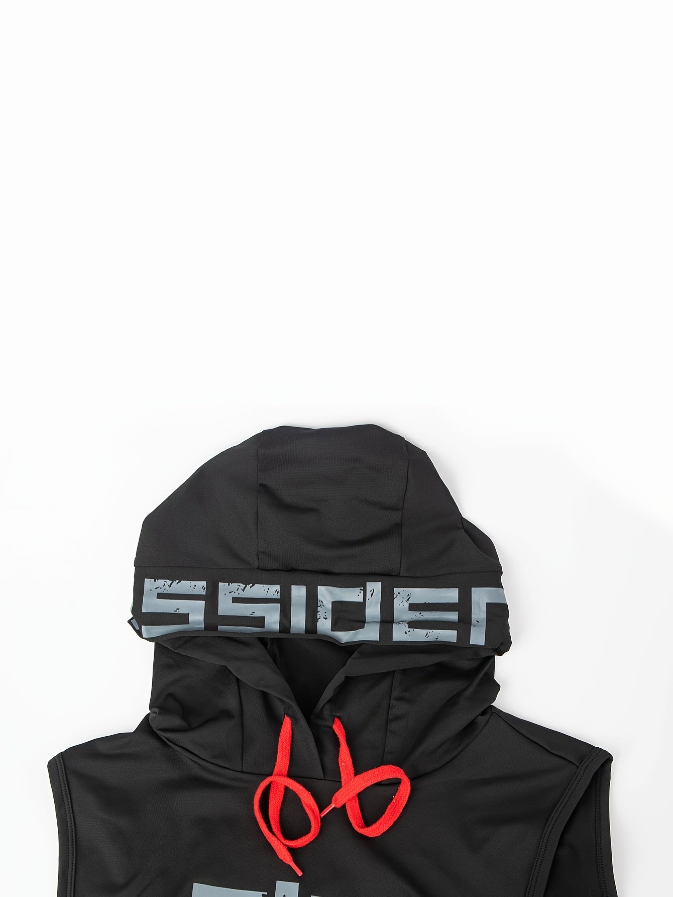 Débardeur d'entraînement à capuche haute élasticité et séchage rapide