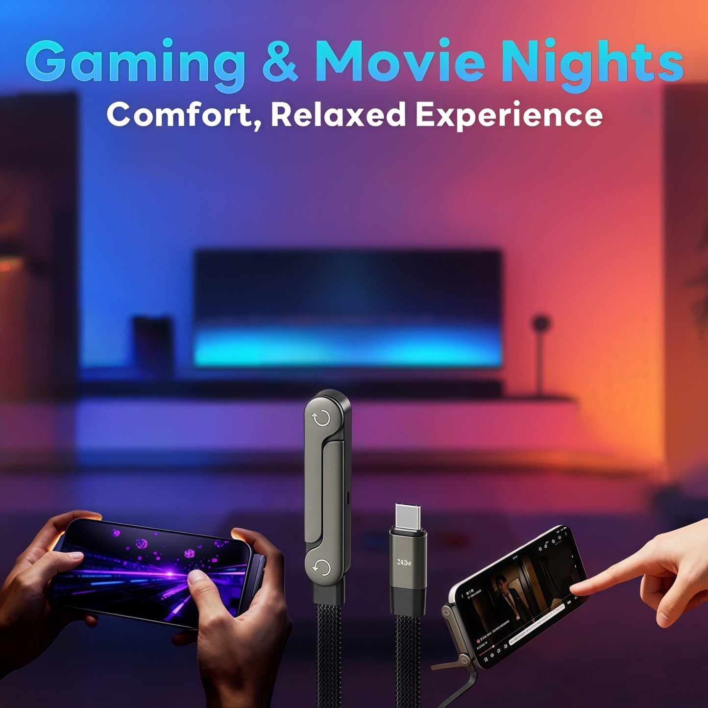 Support de téléphone pliable à charge rapide 240 W