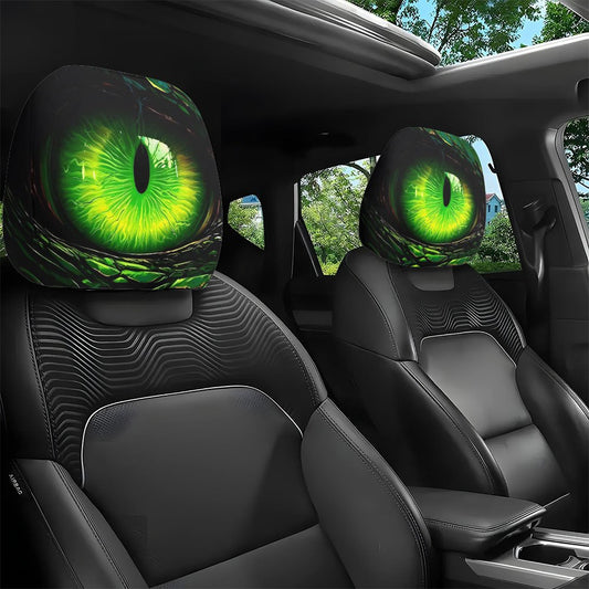 Lot de 2 housses d'appui-tête de voiture uniques et cool