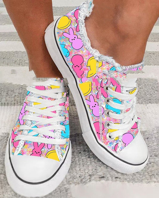 Chaussures décontractées en toile