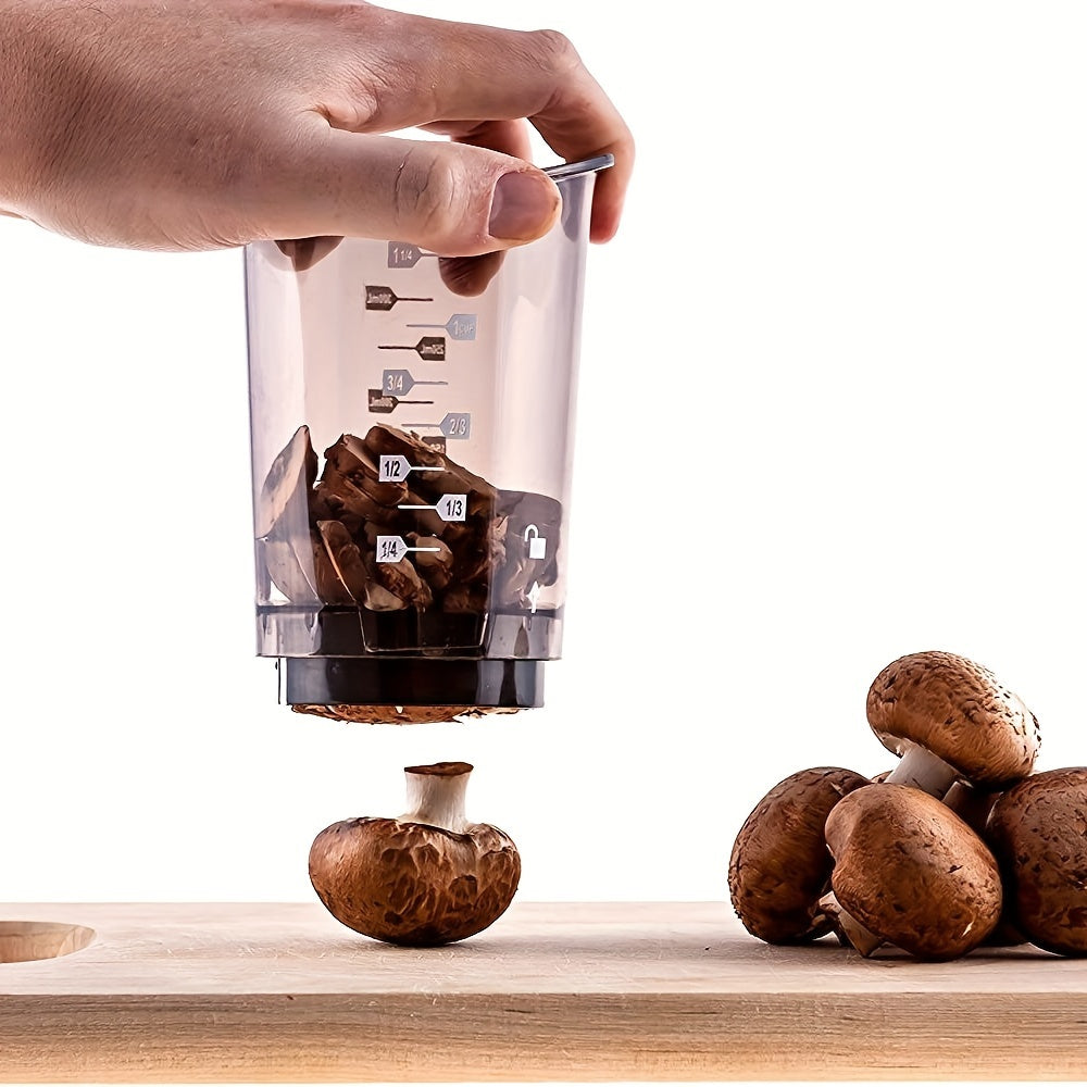 Coupe-légumes multifonction avec hachoir à légumes et trancheuse