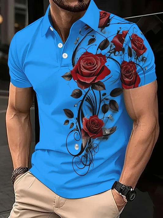 Chemise  imprimé floral pour homme - Topdecheztop.fr