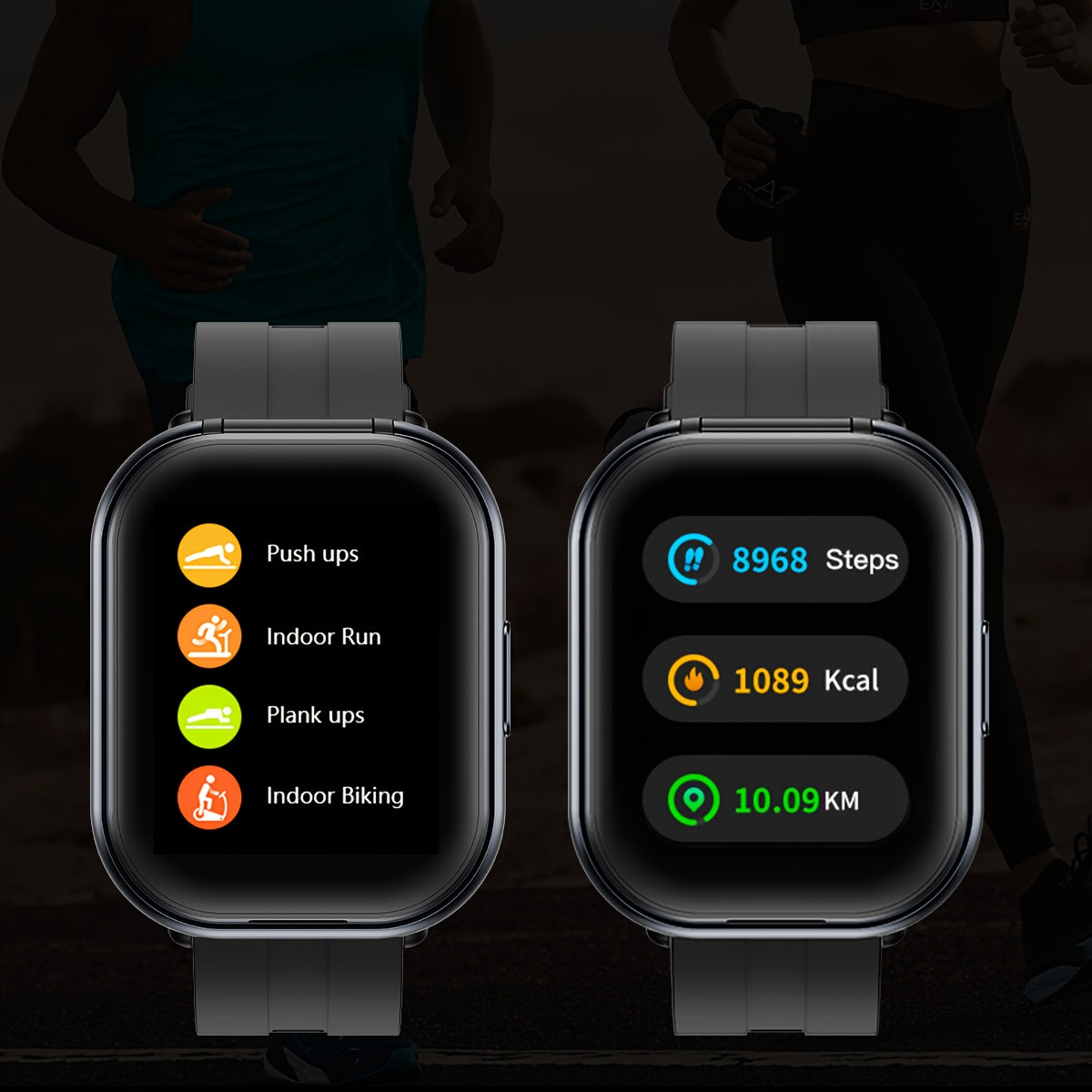 Montre connectée avec écouteurs à conduction osseuse