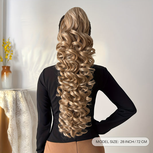 Extension queue de cheval bouclée pour femme