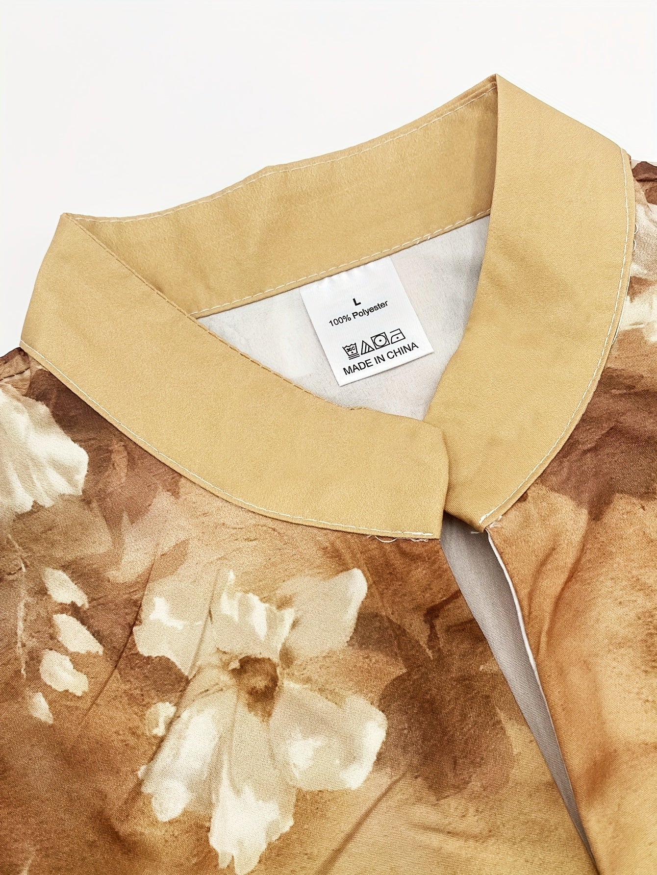 Chemise homme tendance imprimée en 3D