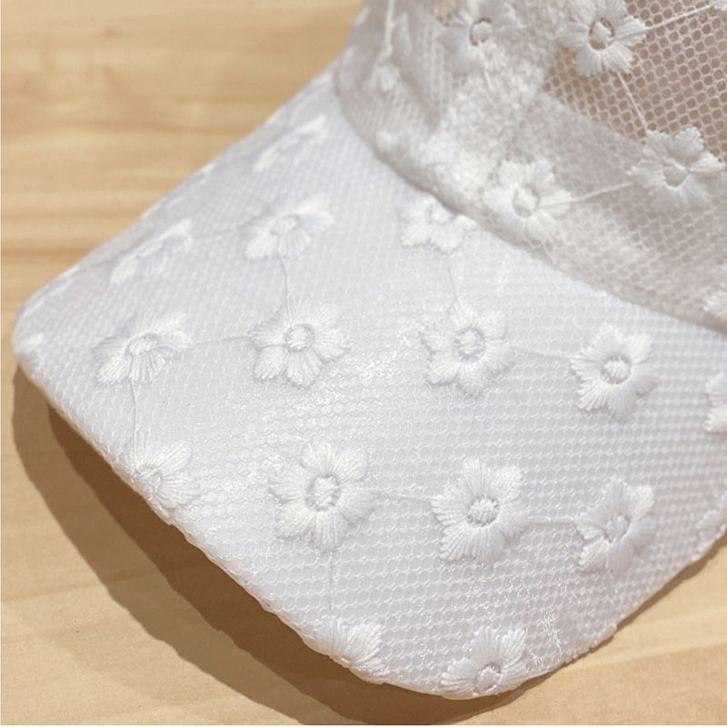Women's Breathable Lace Baseball Cap - Sun Protection and Adjustable Fit For Women & Men - Topdecheztop.fr