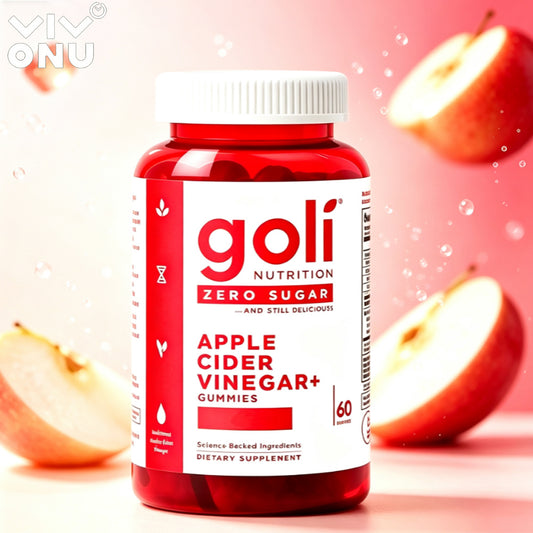 Gommes Vinaigre de Cidre de Pomme Vitamine B Probiotiques Vegan Keto Sans Gluten 60 Gelules