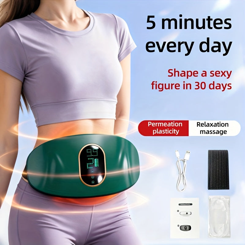 Appareil de massage portable multifonctionnel pour les abdominaux et les jambes, alimenté par USB