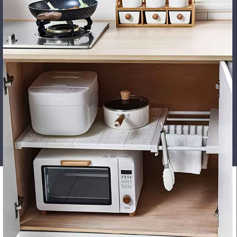 Ensemble de 3 étagères de rangement réglables - Conception extensible