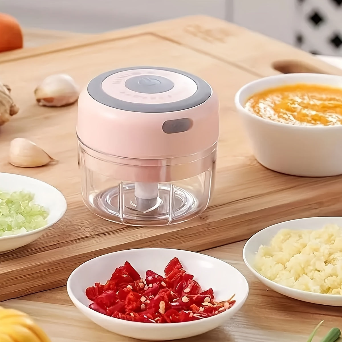 Hachoir électrique (280 ml), robot culinaire électrique