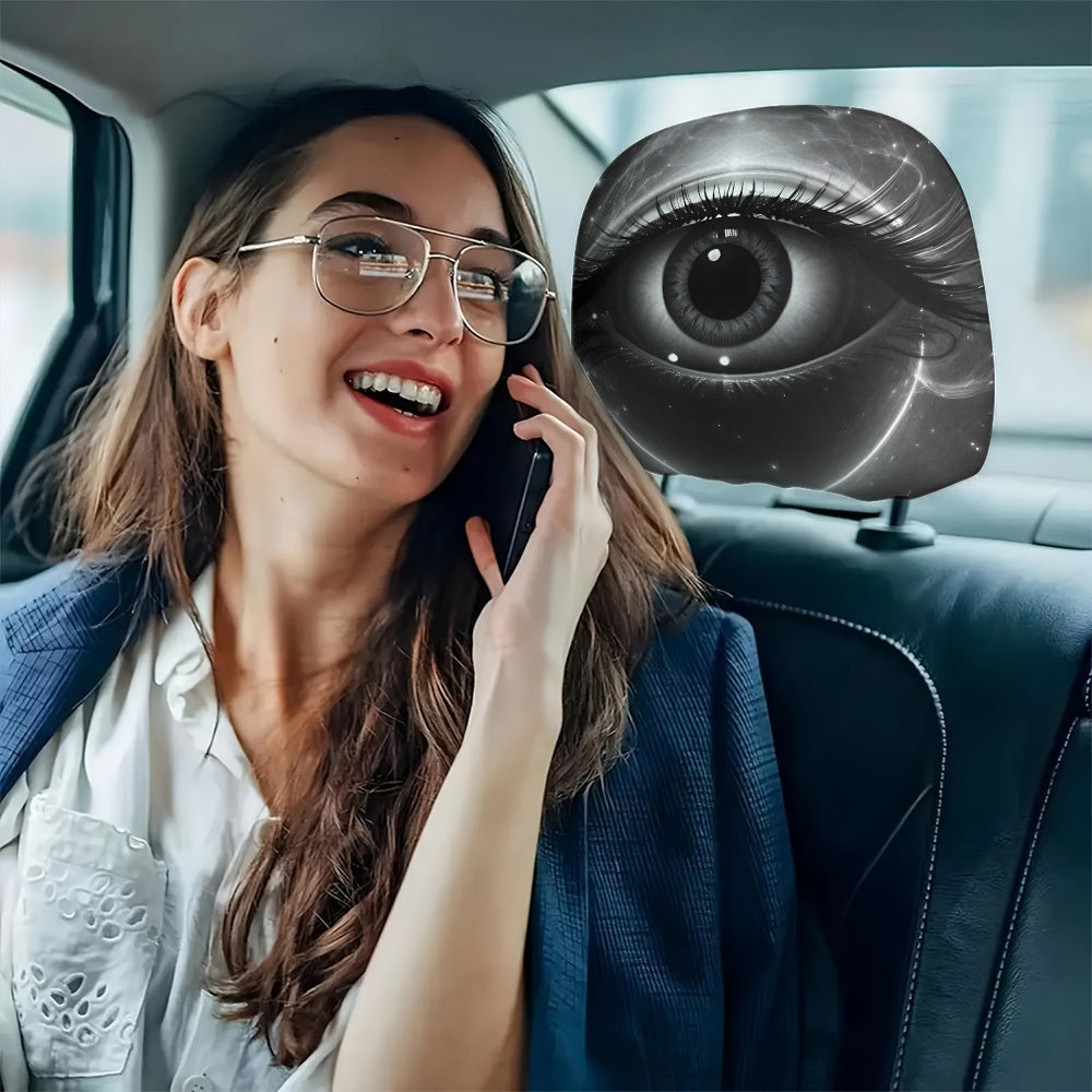 Lot de 2 housses d'appuie-tête de voiture