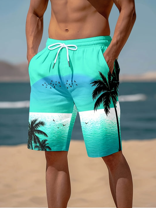 Short de sport hawaïen 3D - Topdecheztop.fr