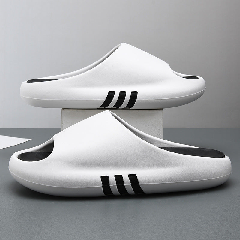 Déodorant d'intérieur, tongs de loisirs à semelle épaisse résistantes à l'usure, chaussures de plage pour hommes