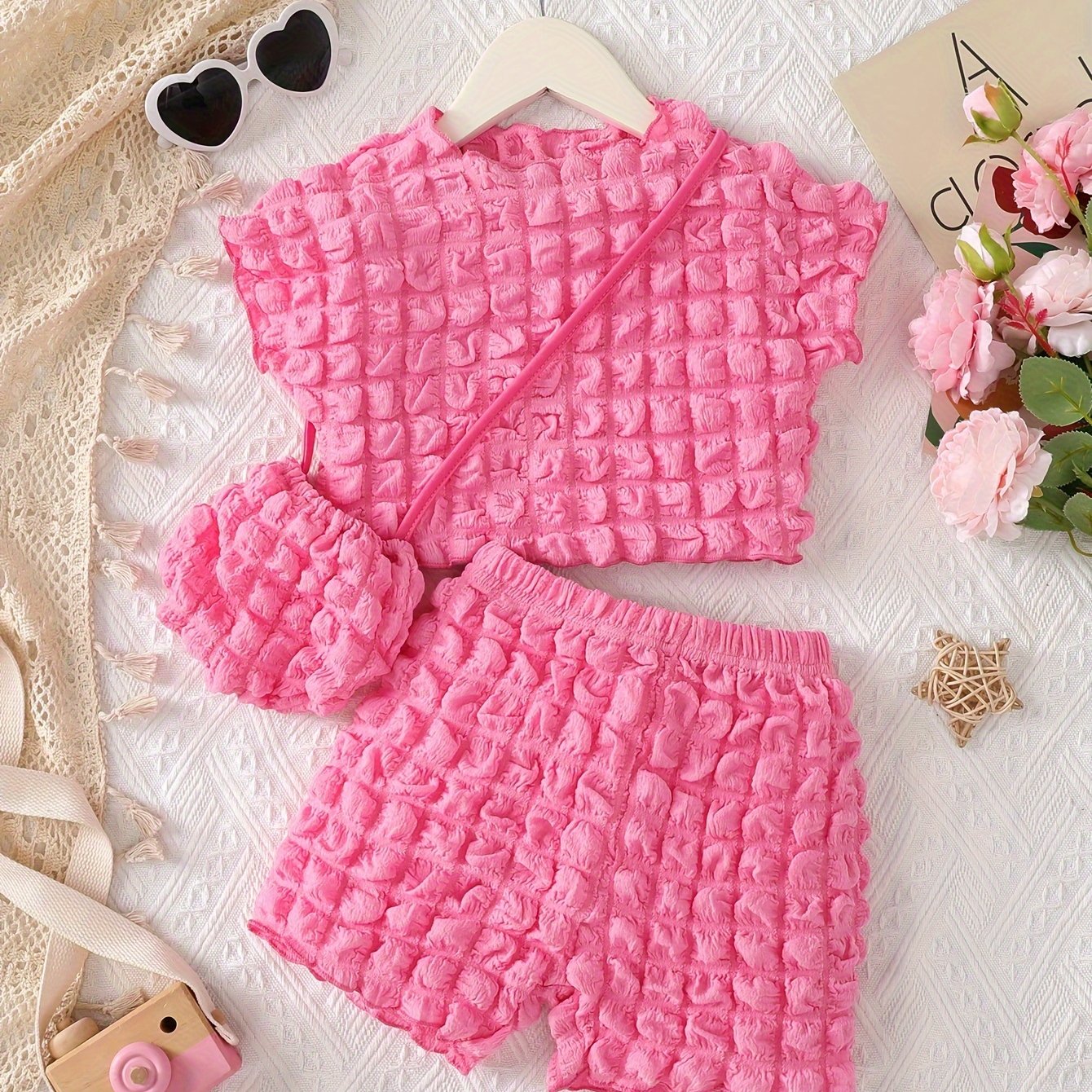 Ensemble trois pièces pour filles - Topdecheztop.fr