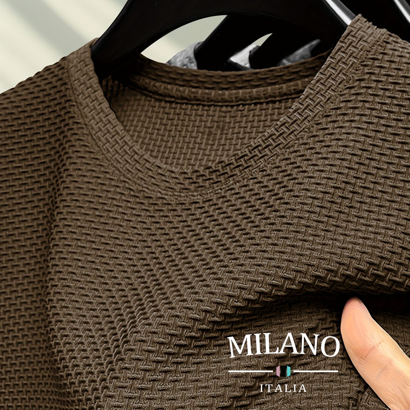 T-shirt à manches courtes et col ras du cou pour homme - Topdecheztop.fr