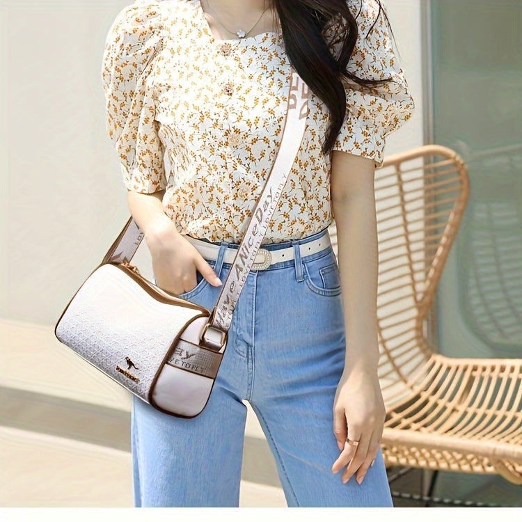 Sac bandoulière cylindrique tendance
