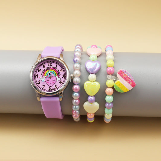 Jolie montre-bracelet en silicone pour enfants - Topdecheztop.fr
