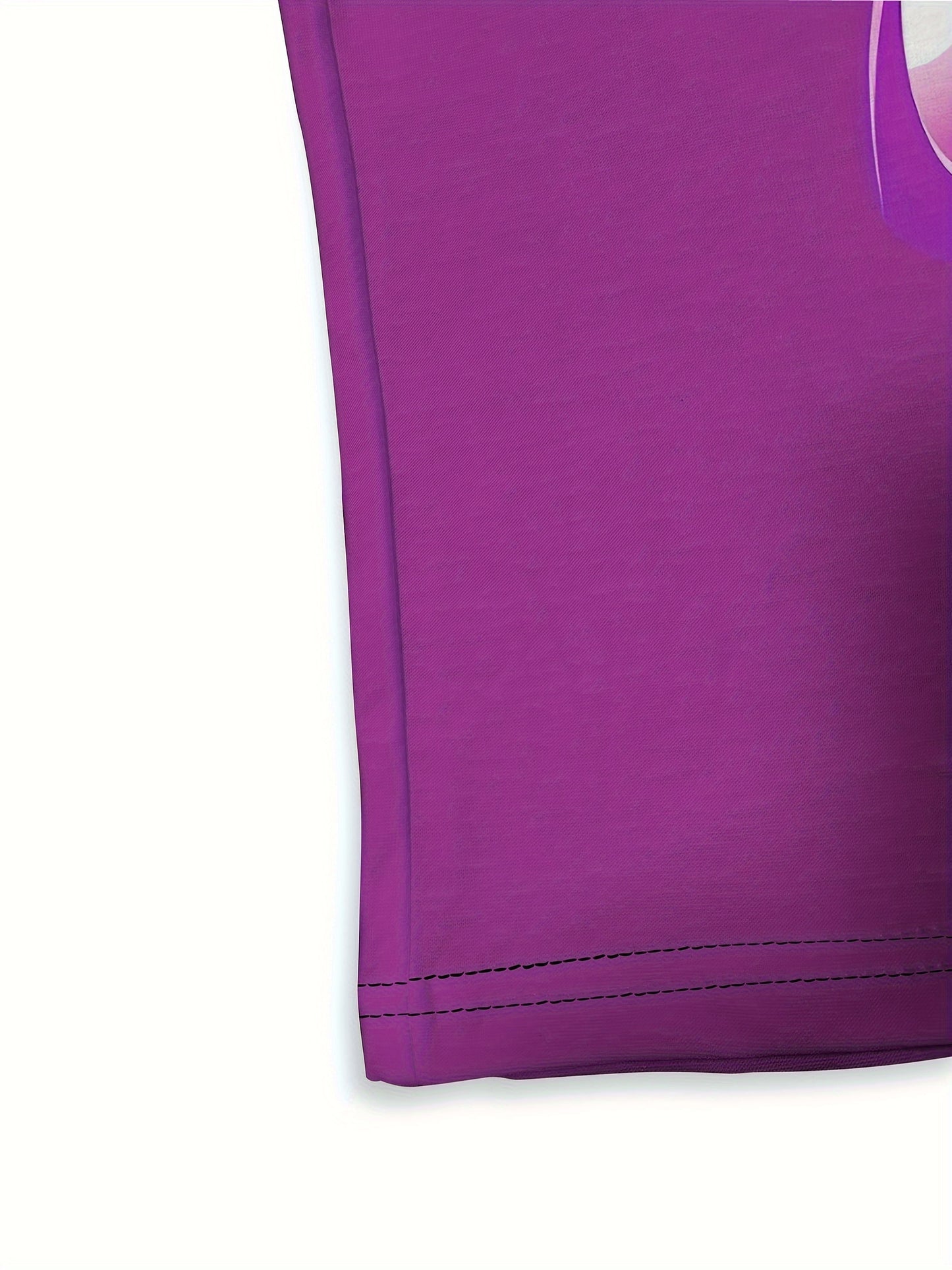 T-shirt graphique pour homme, col rond, tissu polyester respirant