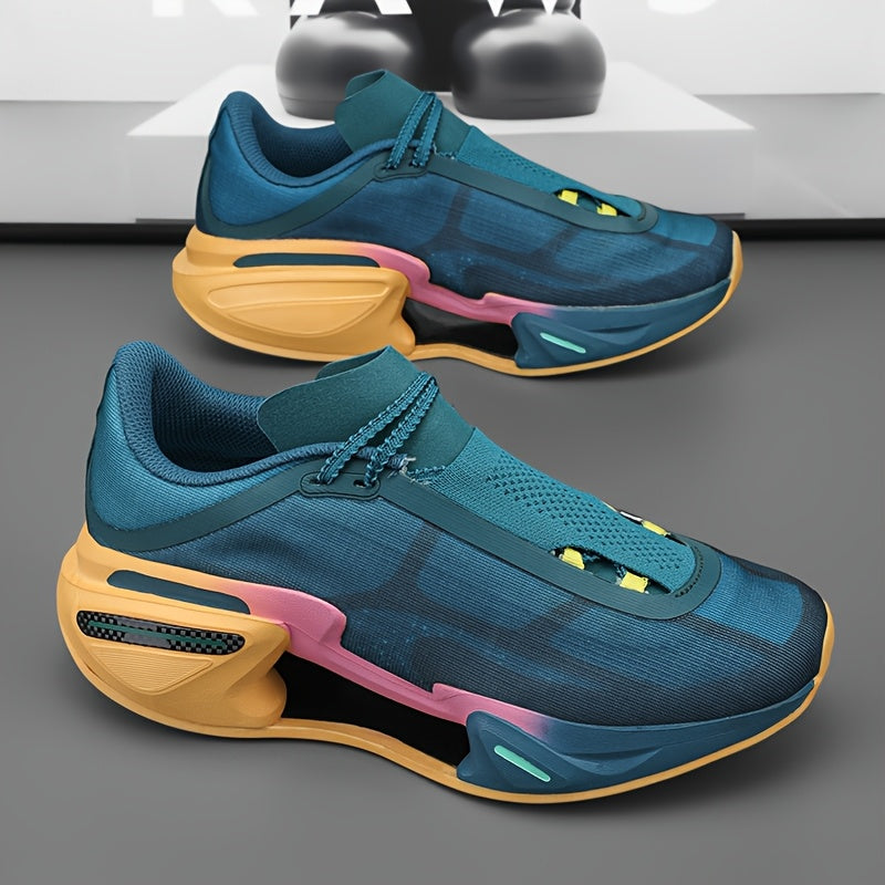 Baskets pour hommes compatibles avec semelle épaisse et amortissante