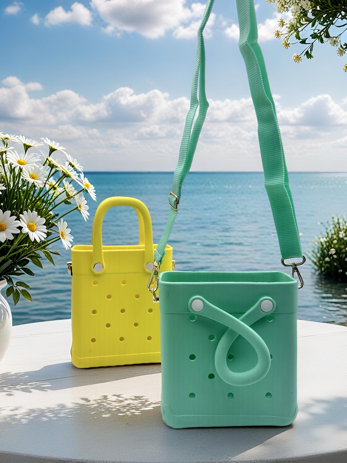 Mini sac de plage en EVA pour femme