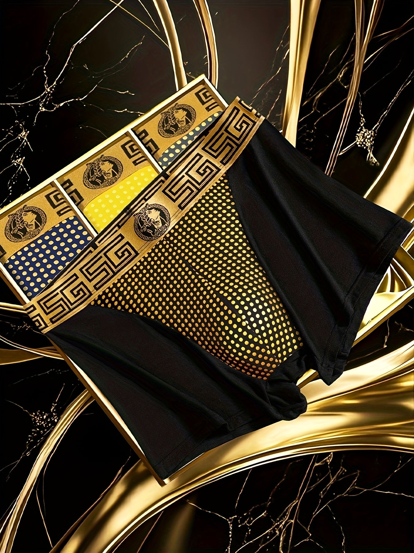 Coffret cadeau 4 boxers pour homme