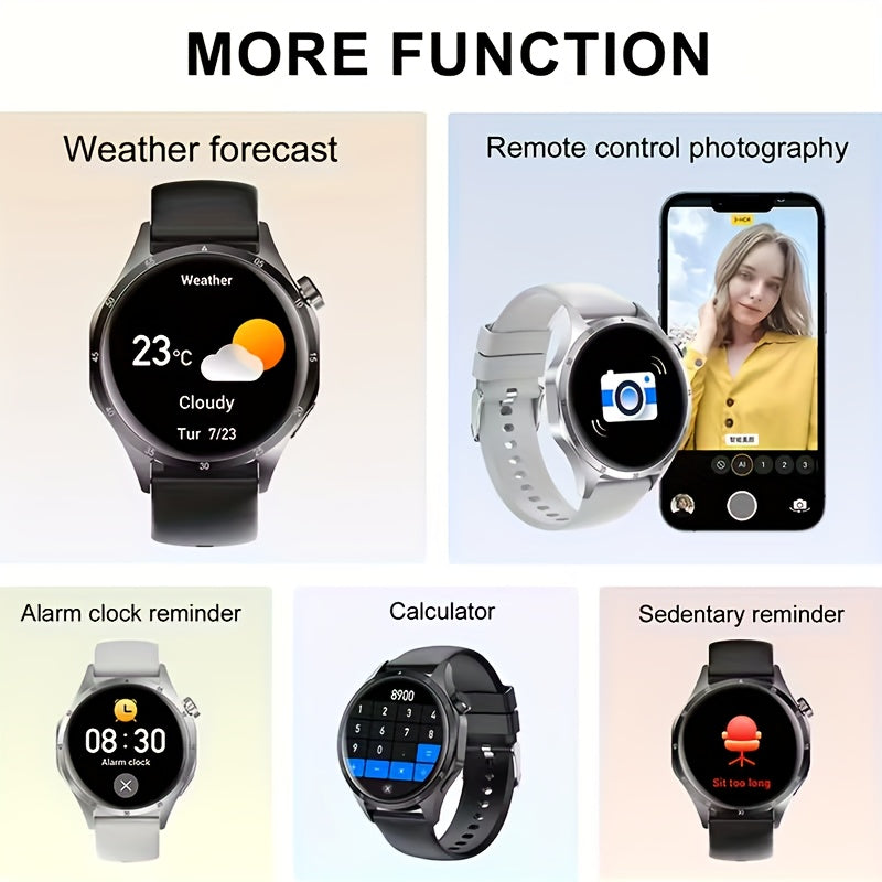 La toute dernière montre connectée est dotée d'un écran de 1,5 pouce