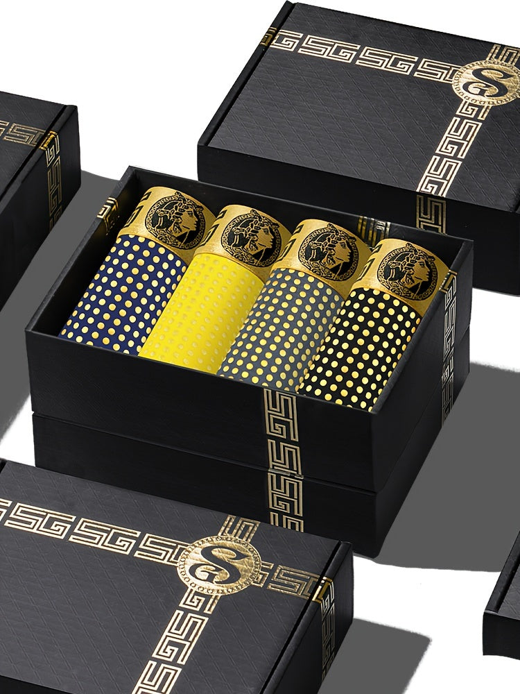 Coffret cadeau 4 boxers pour homme