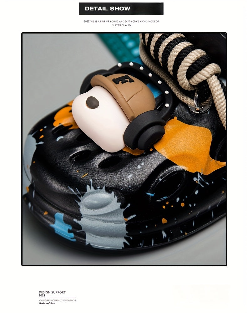 Sabots pour hommes/femmes à semelles épaisses , doux et confortables pour les loisirs de plein air, antidérapants et durables.