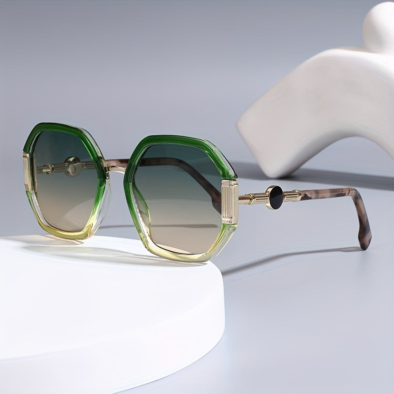 Lunettes de soleil rétro polygonales - Topdecheztop.fr
