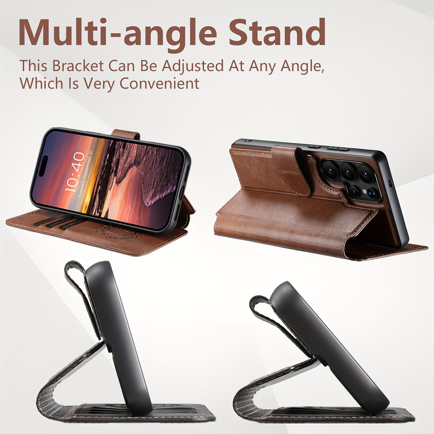 Étui de téléphone SUTENI compatible avec la recharge sans fil 2 en 1, SAMSUNG