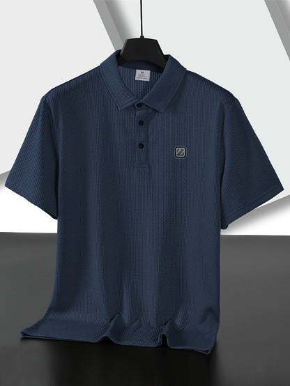 Chemise de golf unie pour homme