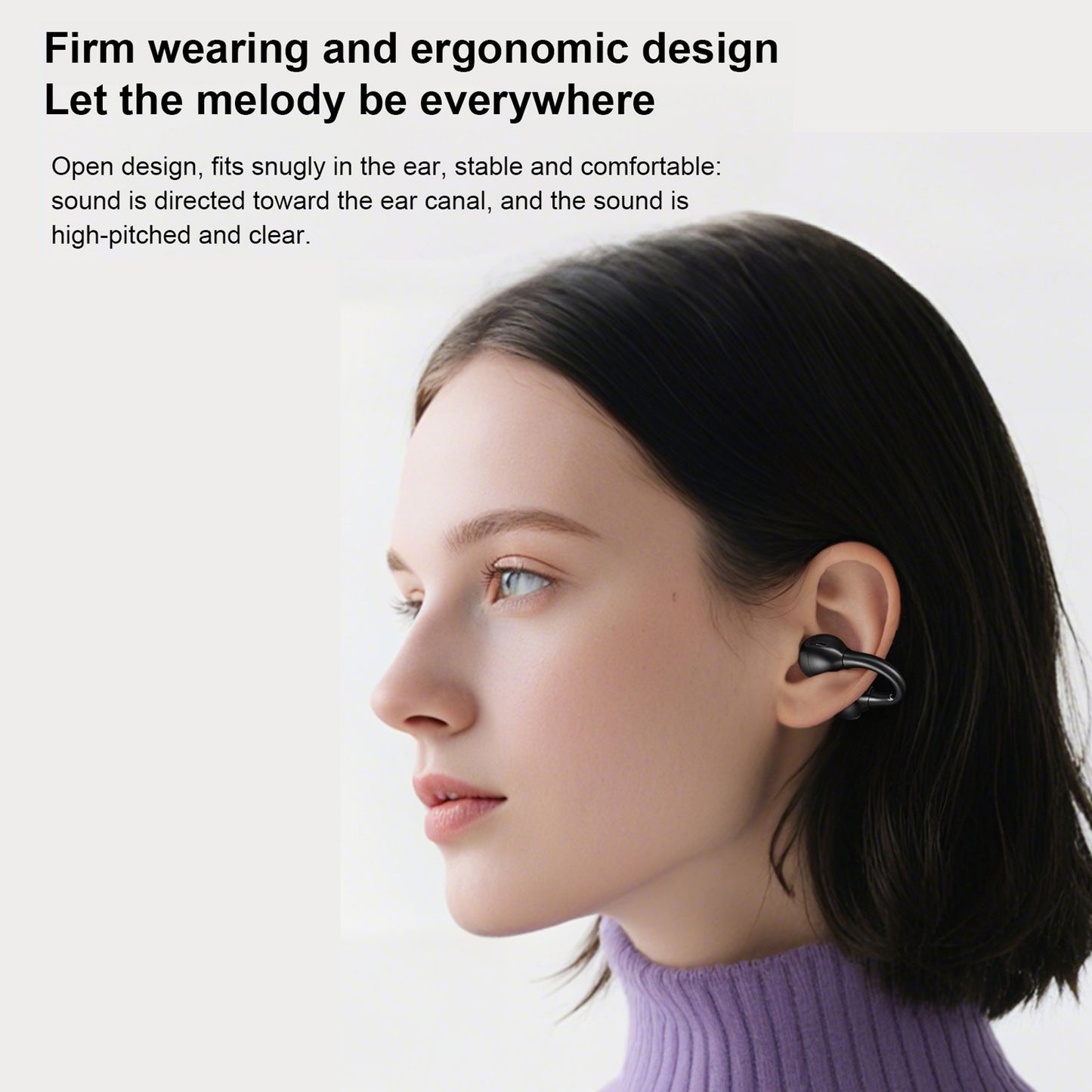 Montre connectée avec écouteurs à conduction osseuse