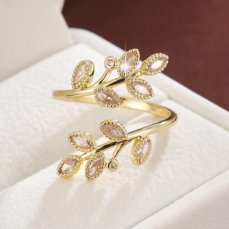 Bague ouverte ajustable pour femme