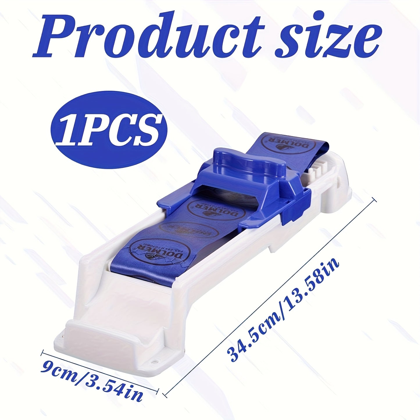 Rouleau manuel robuste avec poignée antidérapante, idéal pour sushis, rouleaux de printemps, nems, feuilles de vigne farcies et raviolis