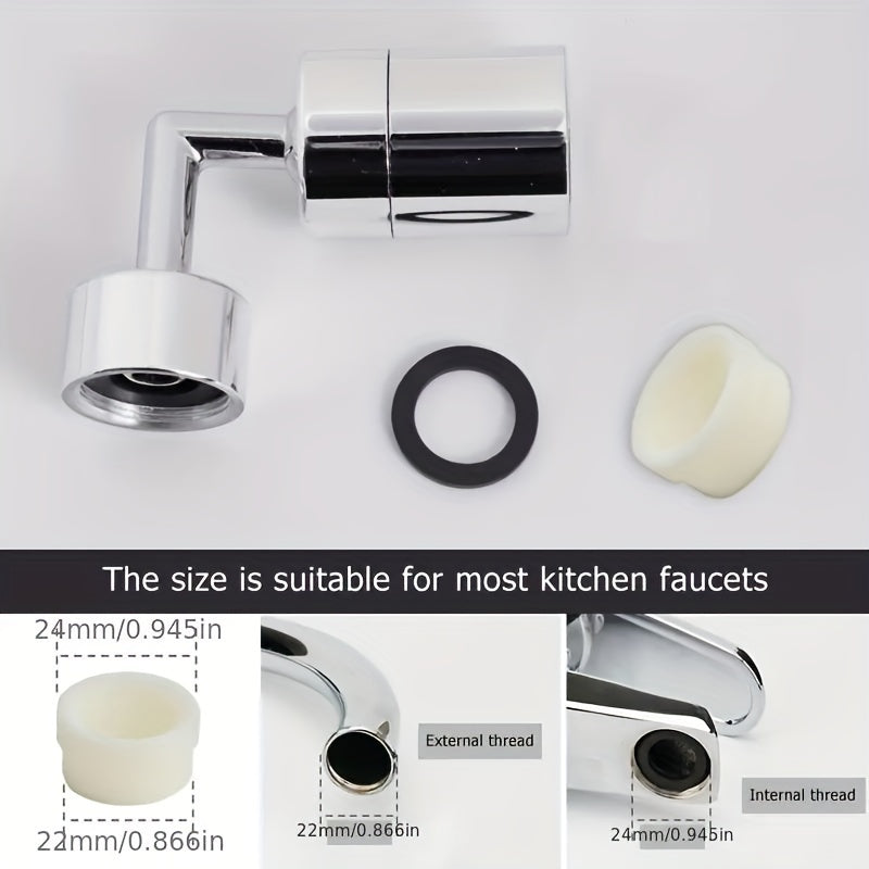 Accessoire de Robinet  rotatif à 720°, 1 pièce - Topdecheztop.fr