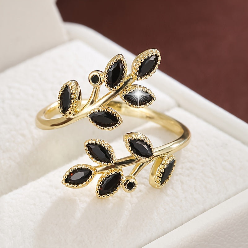 Bague ouverte ajustable pour femme