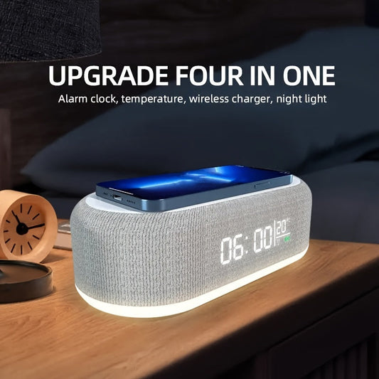 Station de charge sans fil, réveil numérique - Topdecheztop.fr