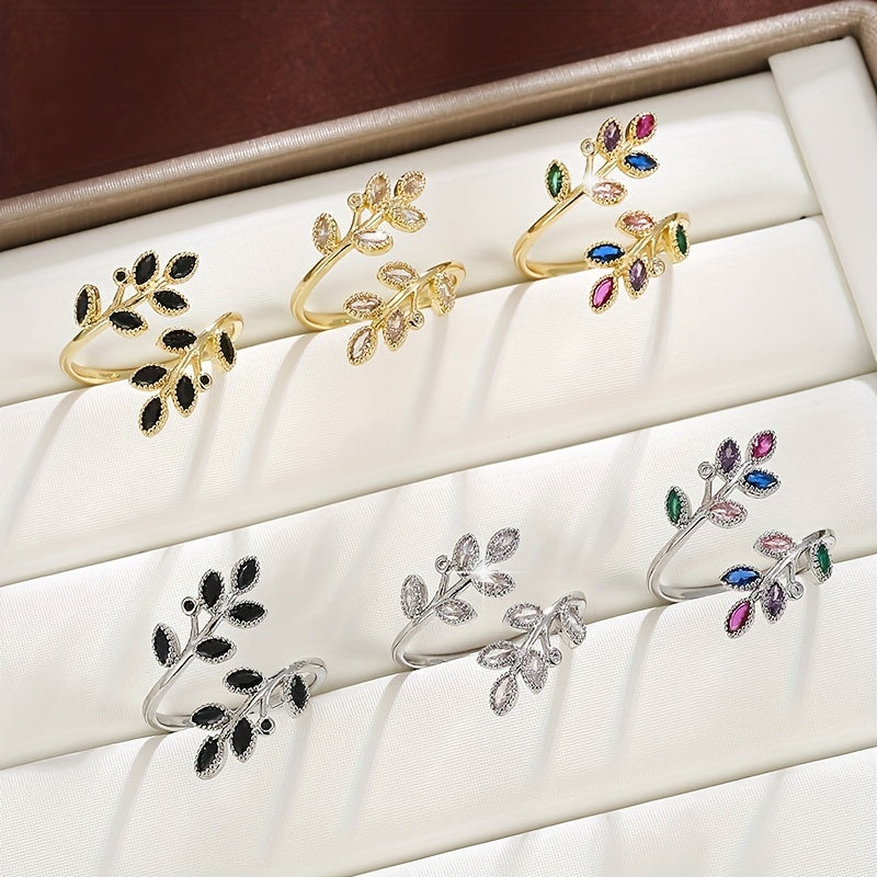 Bague ouverte ajustable pour femme