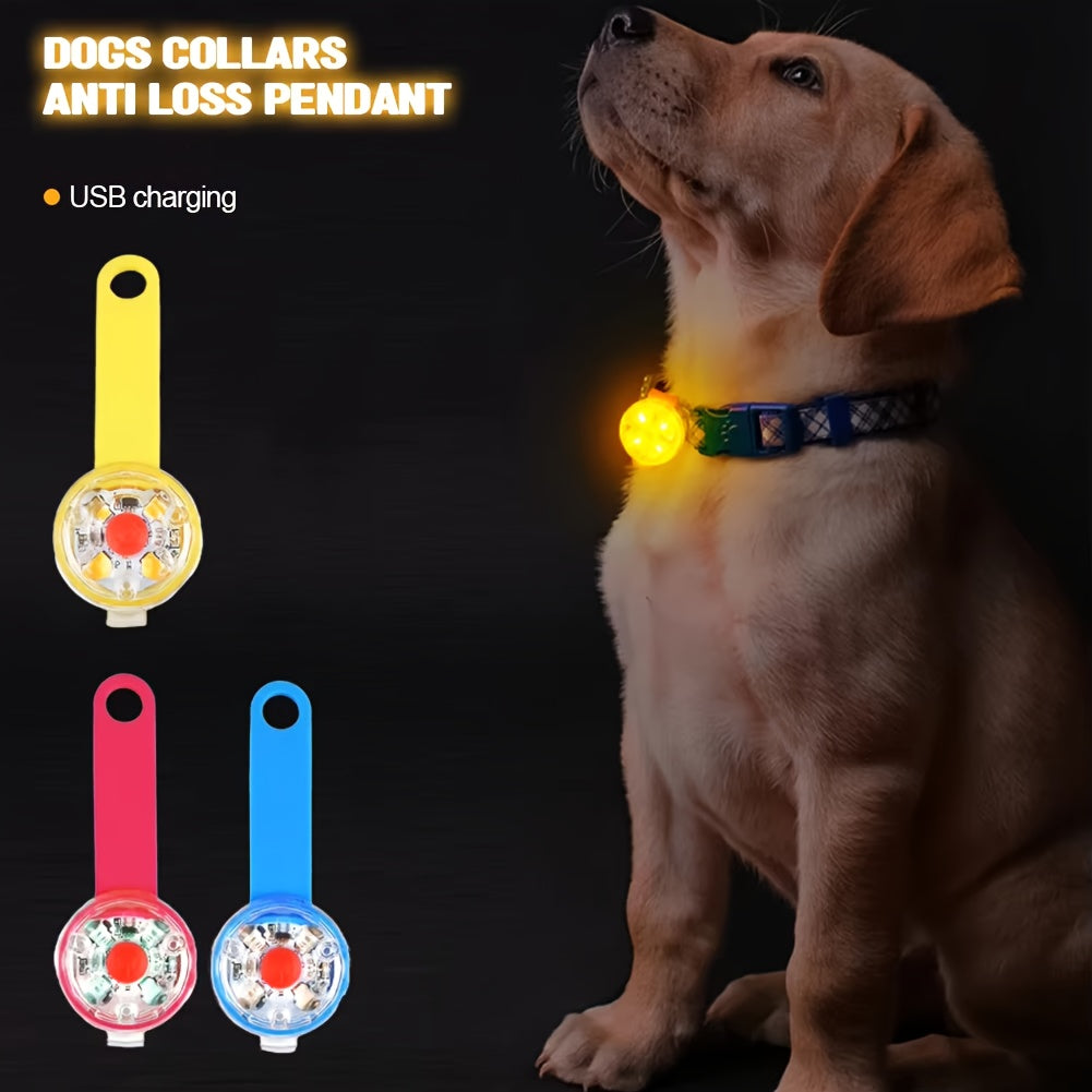 Pendentif rechargeable pour collier pour animal de compagnie (1 pièce)