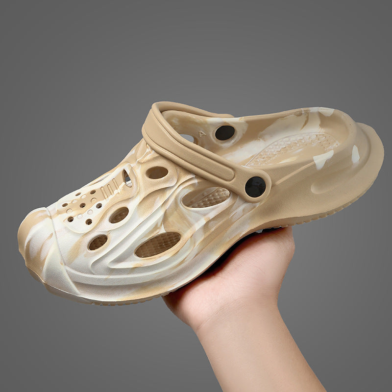 Pantoufles d'extérieur antidérapantes assorties pour hommes