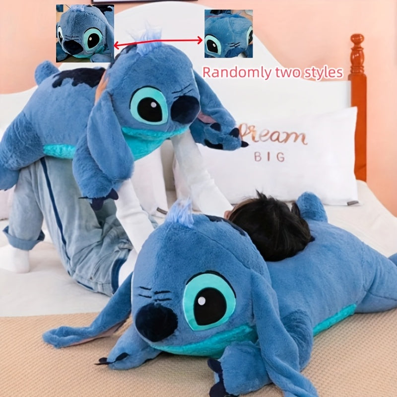 Stitch Plush Toy - Soft Sky Blue Cartoon Dog Doll, Perfect for Home Decor, Holiday Displays & Birthday Gifts for Girls and Friends, Made of Durable Polyester - Topdecheztop.fr