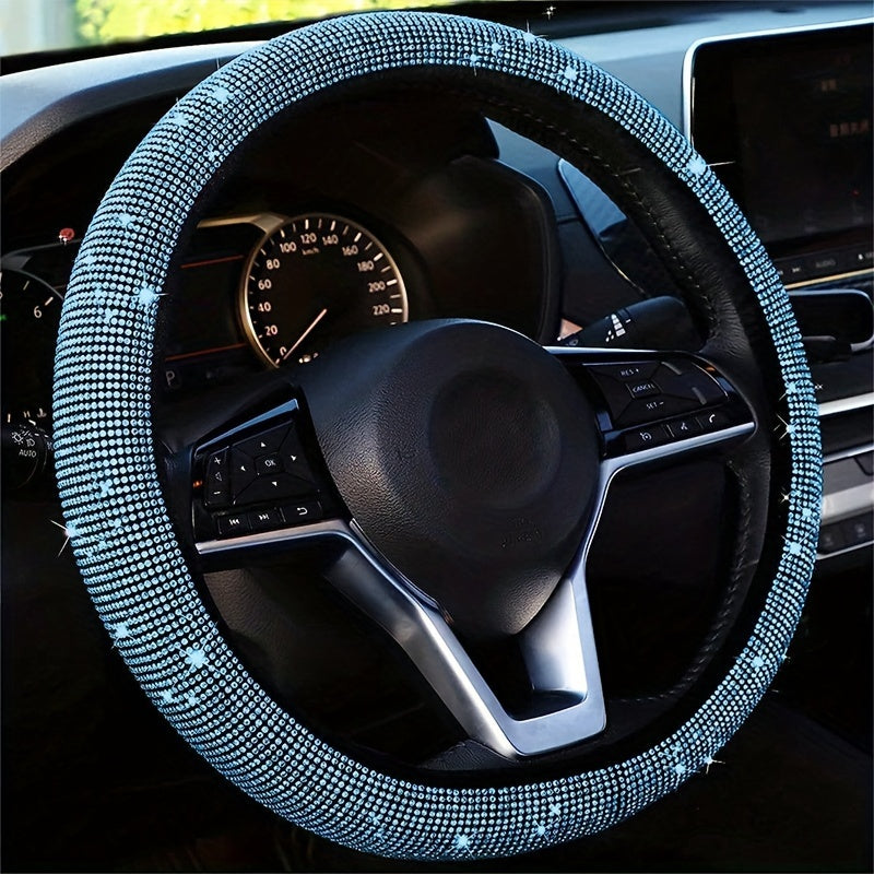 Housse de volant de voiture luxueuse et bling-bling - Extensible - Topdecheztop.fr