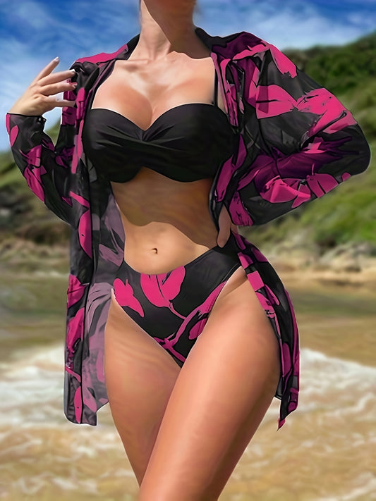 Maillot de bain 3 pièces - Topdecheztop.fr