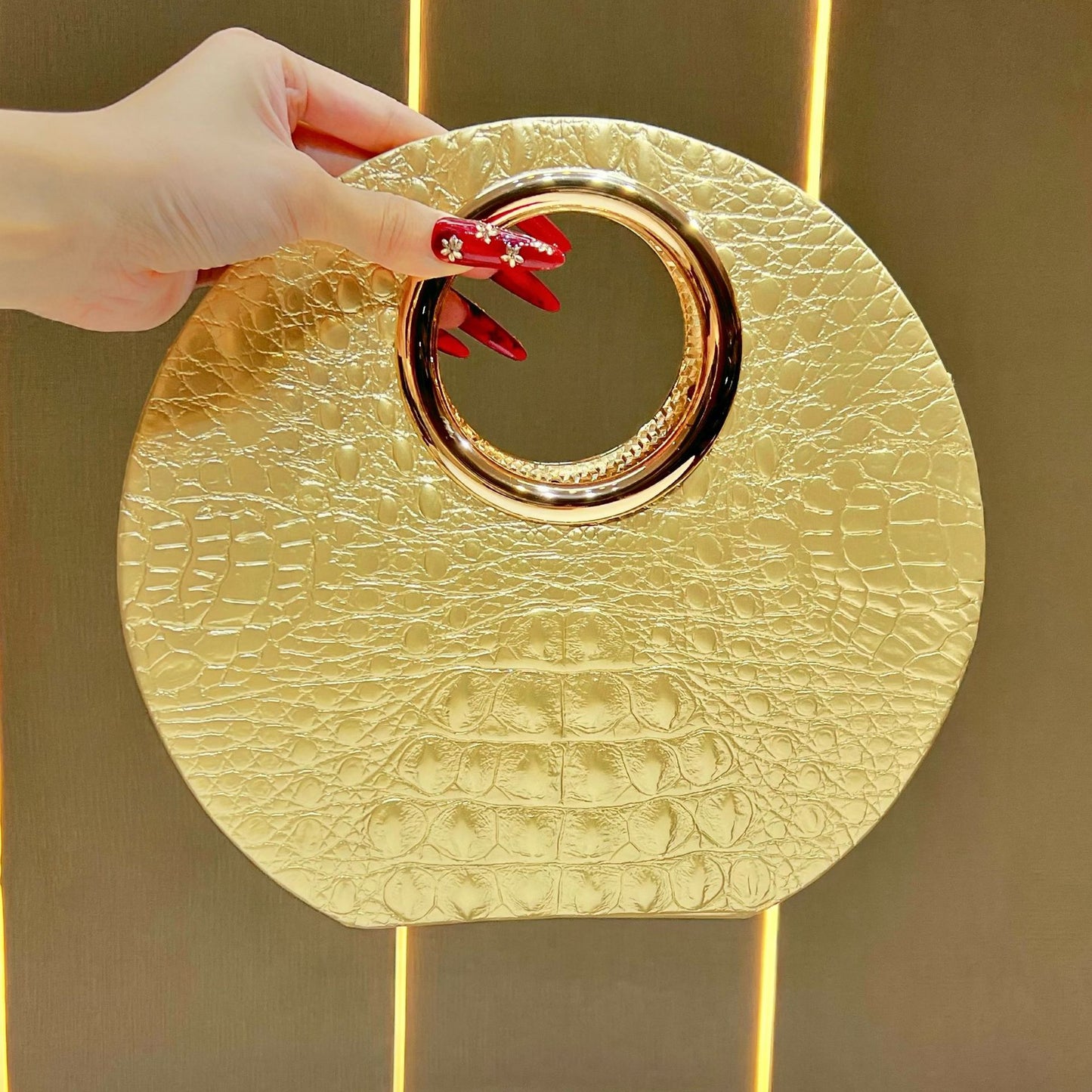 Pochette de soirée pour femme, sac bandoulière