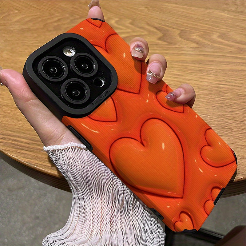 Coque de telephone, Le motif en forme de cœur, iphone