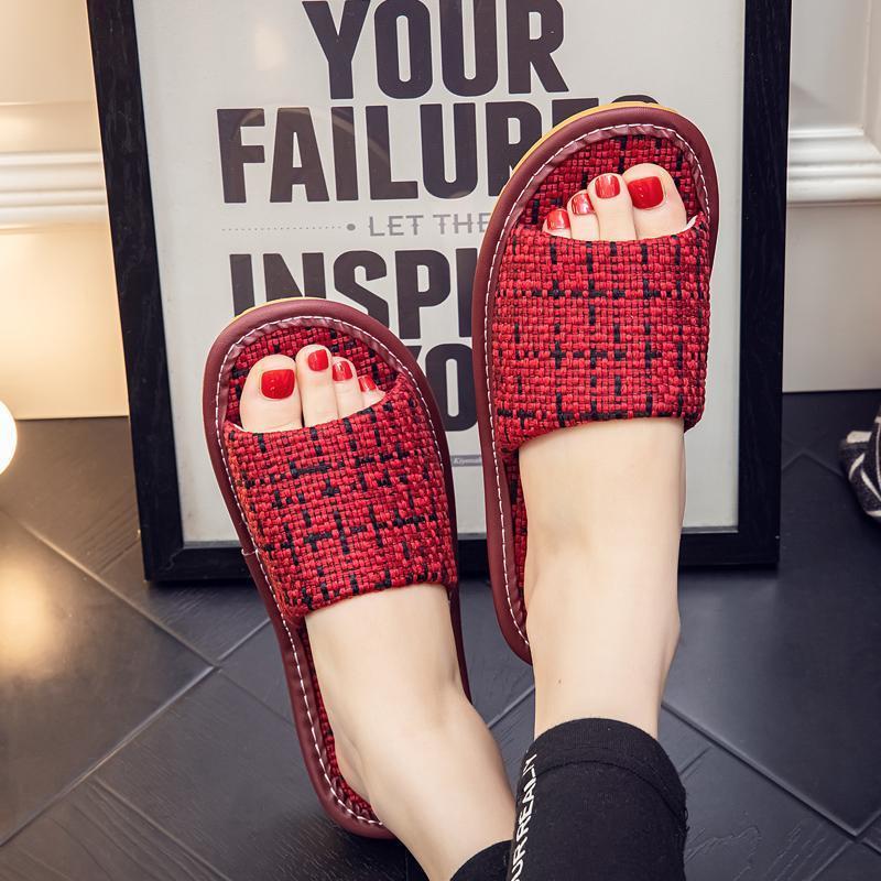 Chaussons antidérapants en coton pour  femmes