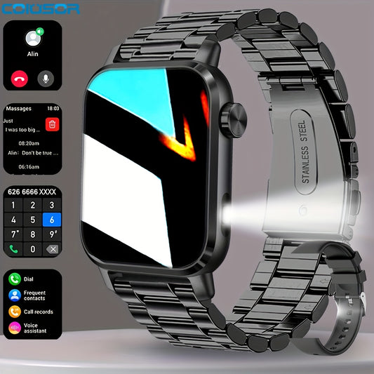 Montre intelligente COIUSOR avec lampe de poche LED intégrée