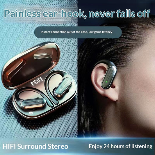 Écouteurs intra-auriculaires intelligents haute capacité à réduction de bruit pour la course à pied et le sport