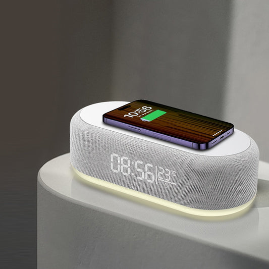 Station de charge sans fil, réveil numérique - Topdecheztop.fr
